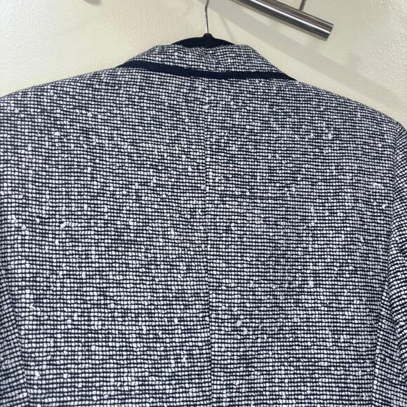 Vintage Louis Féraud Wool Blend Blazer- Tweed Luxury Designer Blazer- Size US 10 - Picture 6 of 15